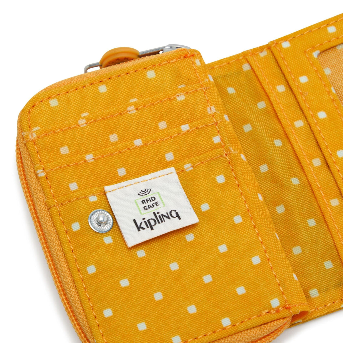 KIPLING-TOPS-محفظة صغيرة-منقط ناعم أصفر-I7436-M67