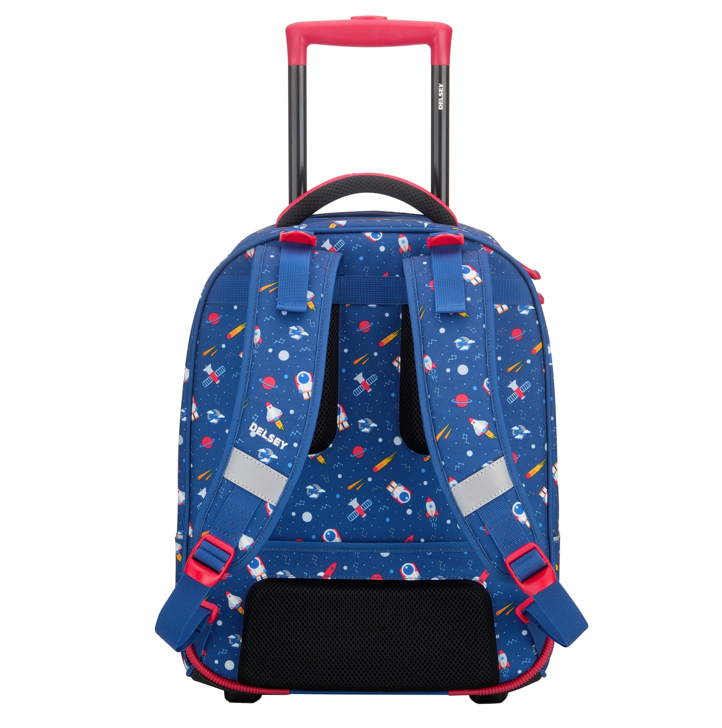 Delsey Paris School 2018 حقيبة ظهر بعجلات 4 دواليب كحلي