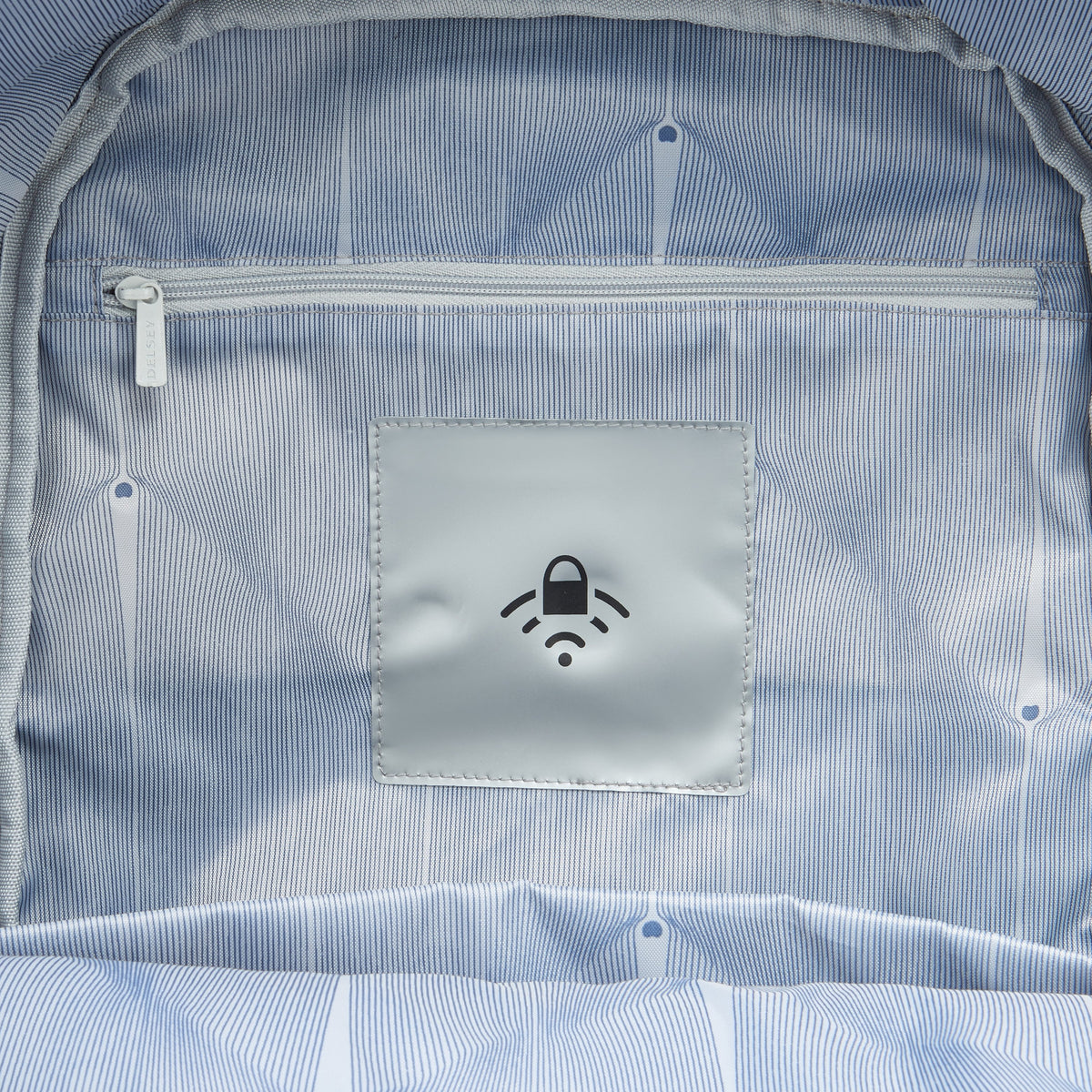 DELSEY SECURBAN BACKPACK 13.3" BLUE PRINTED -00333460302 BLUE PRINTED - Jashanmal Home