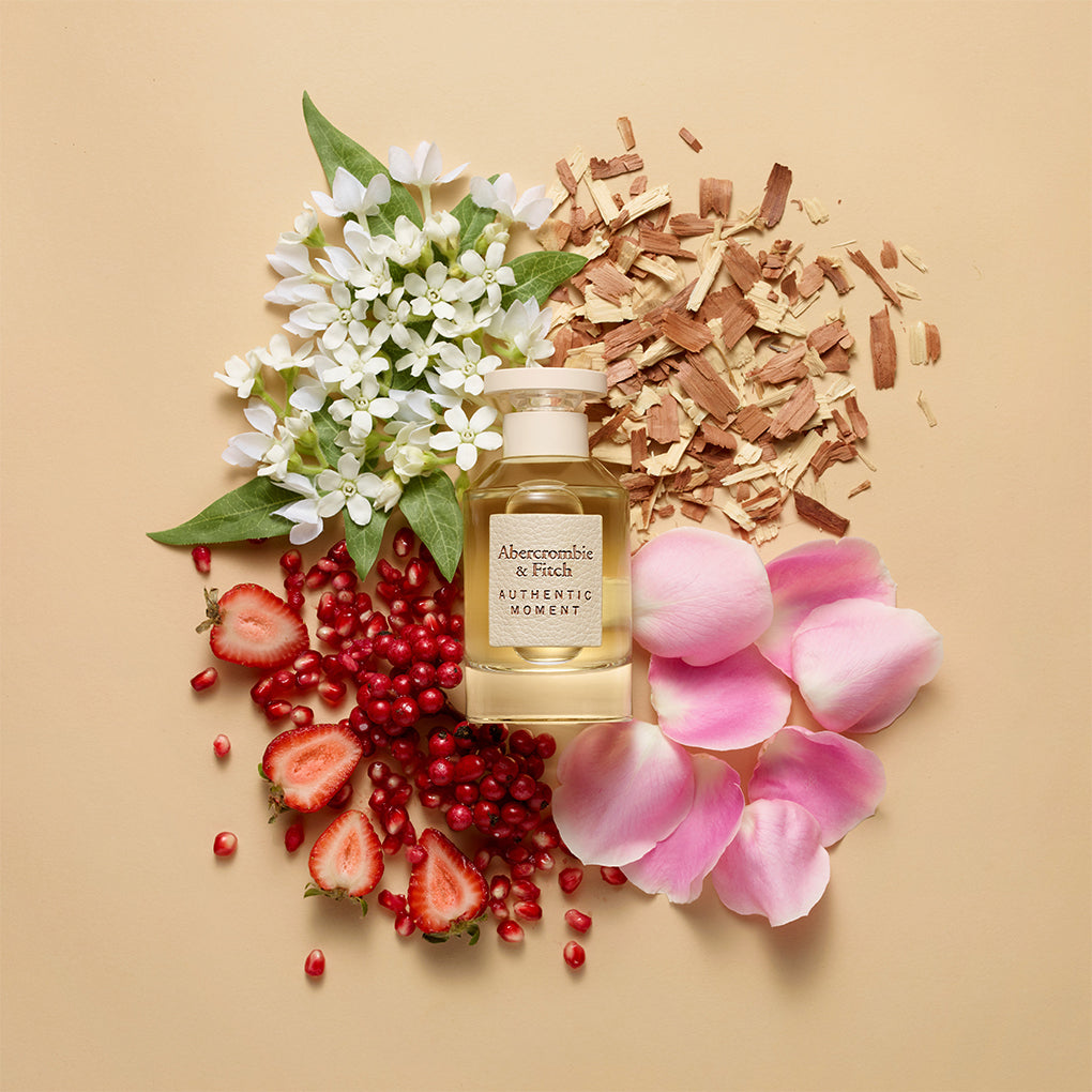 أبركرومبي آند فيتش - عطر أوثينتيك مومنت للنساء، أو دو برفوم، 100 مل، بخاخ طبيعي