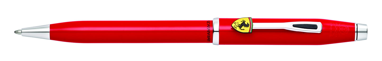 قلم حبر جاف CROSS CENTURY II FERRARI GLOSSY ROSSO CORSA RED LACQUET PEN FR0082WG-120