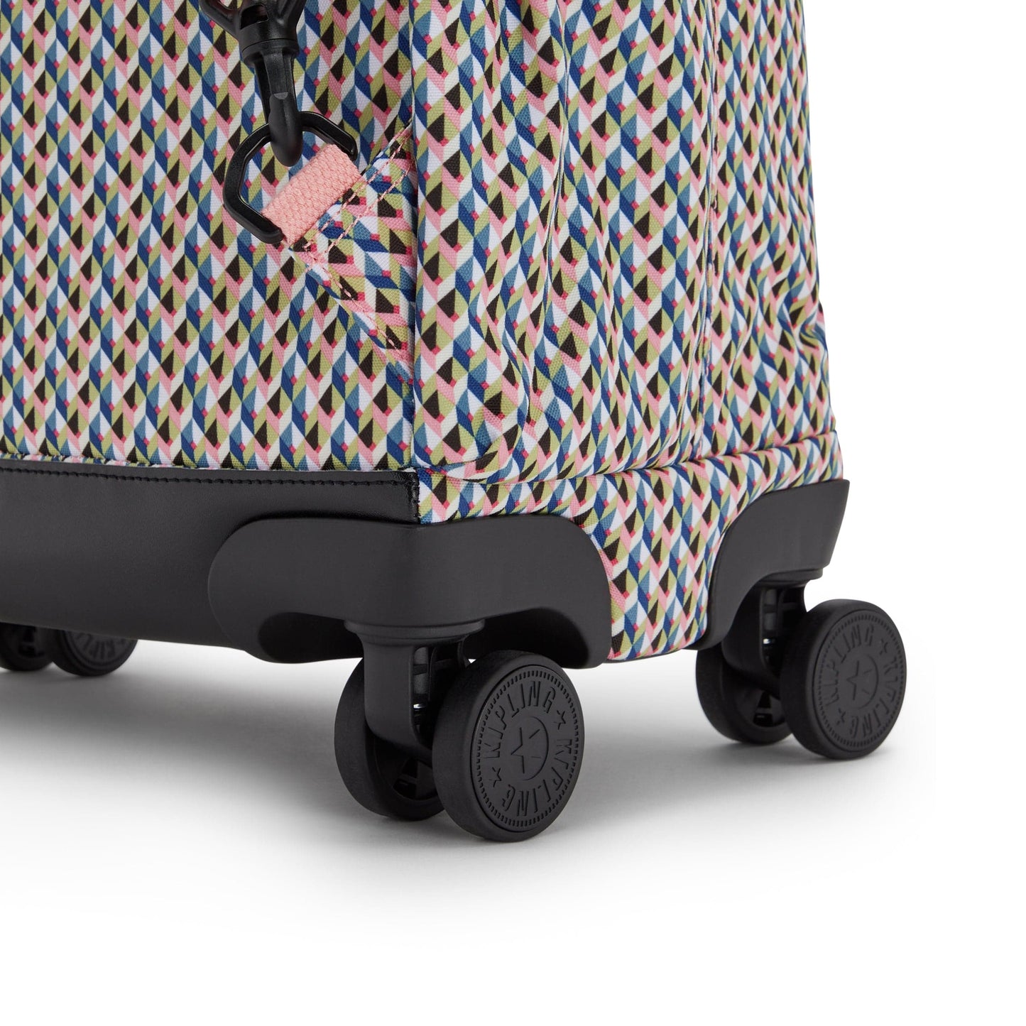 KIPLING-New Zea-حقيبة ظهر كبيرة بعجلات (مع حماية للكمبيوتر المحمول)-Girly Geo-I4674-Z84
