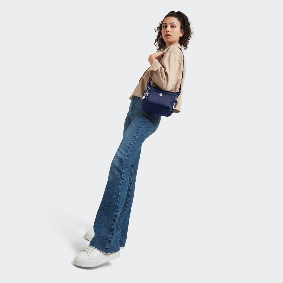 حقيبة KIPLING-Gabbie Mini-Small كروس بودي-أزرق كوزميك-I7282-R47