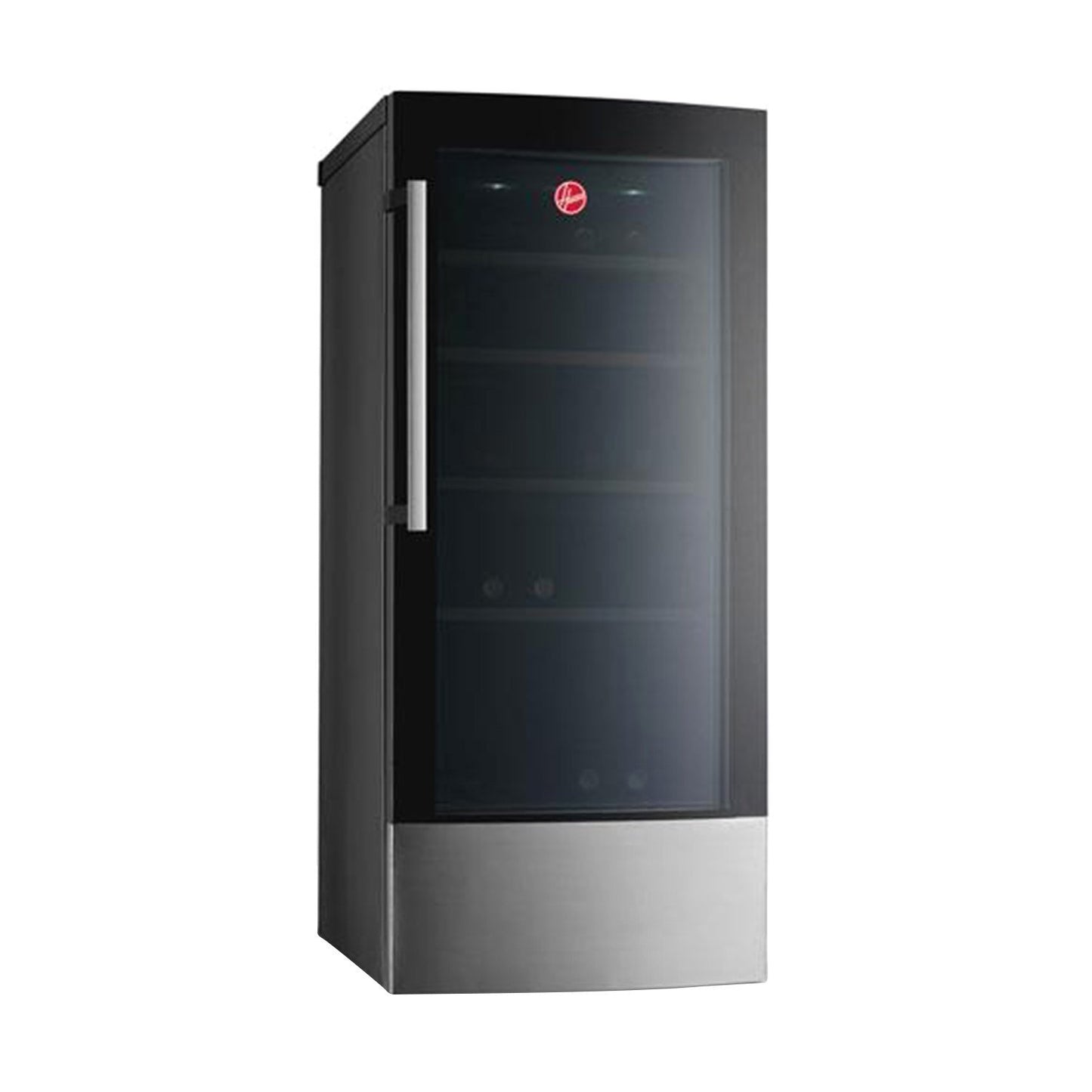 Hoover 58 Bottles Freestanding Beverage Wine Cooler, Black - HWC58B-X - Jashanmal Home