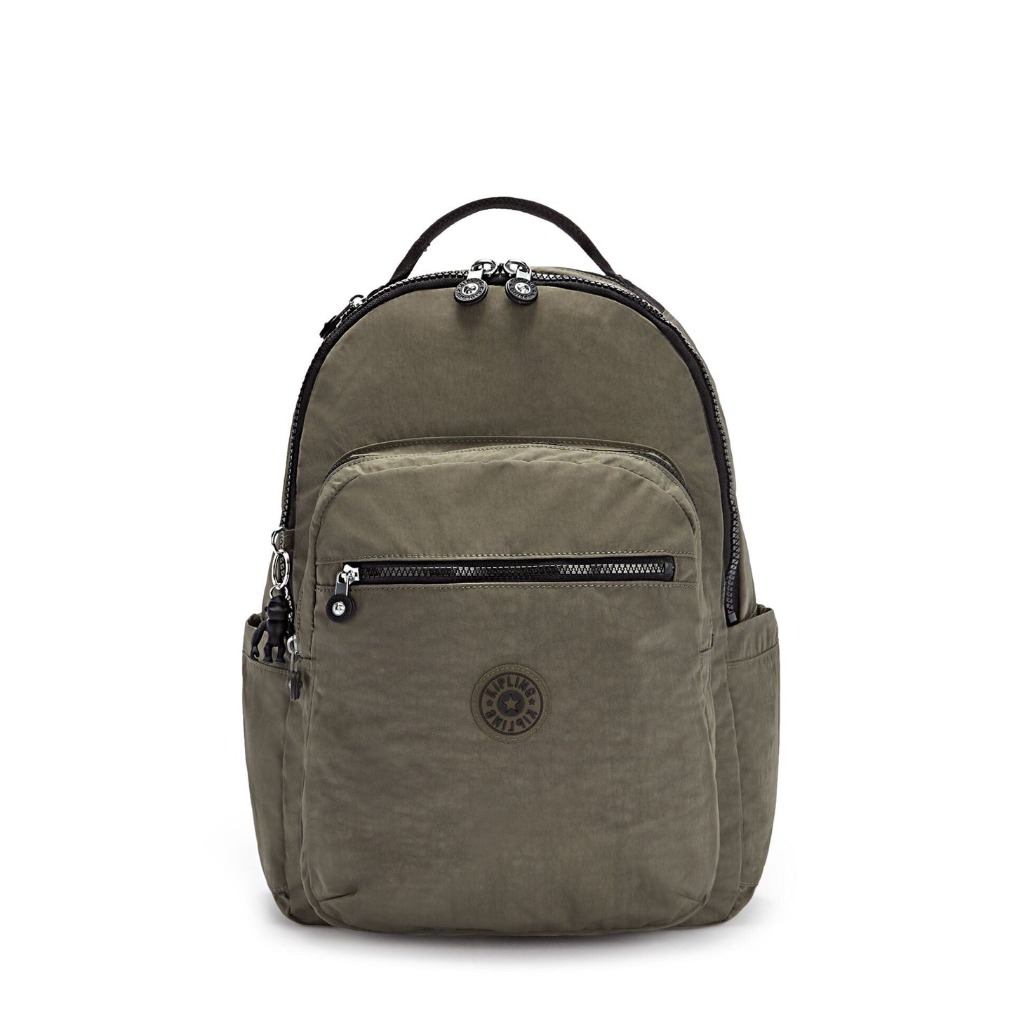 KIPLING-Seoul-Large Backpack-Green Moss-I5210-88D