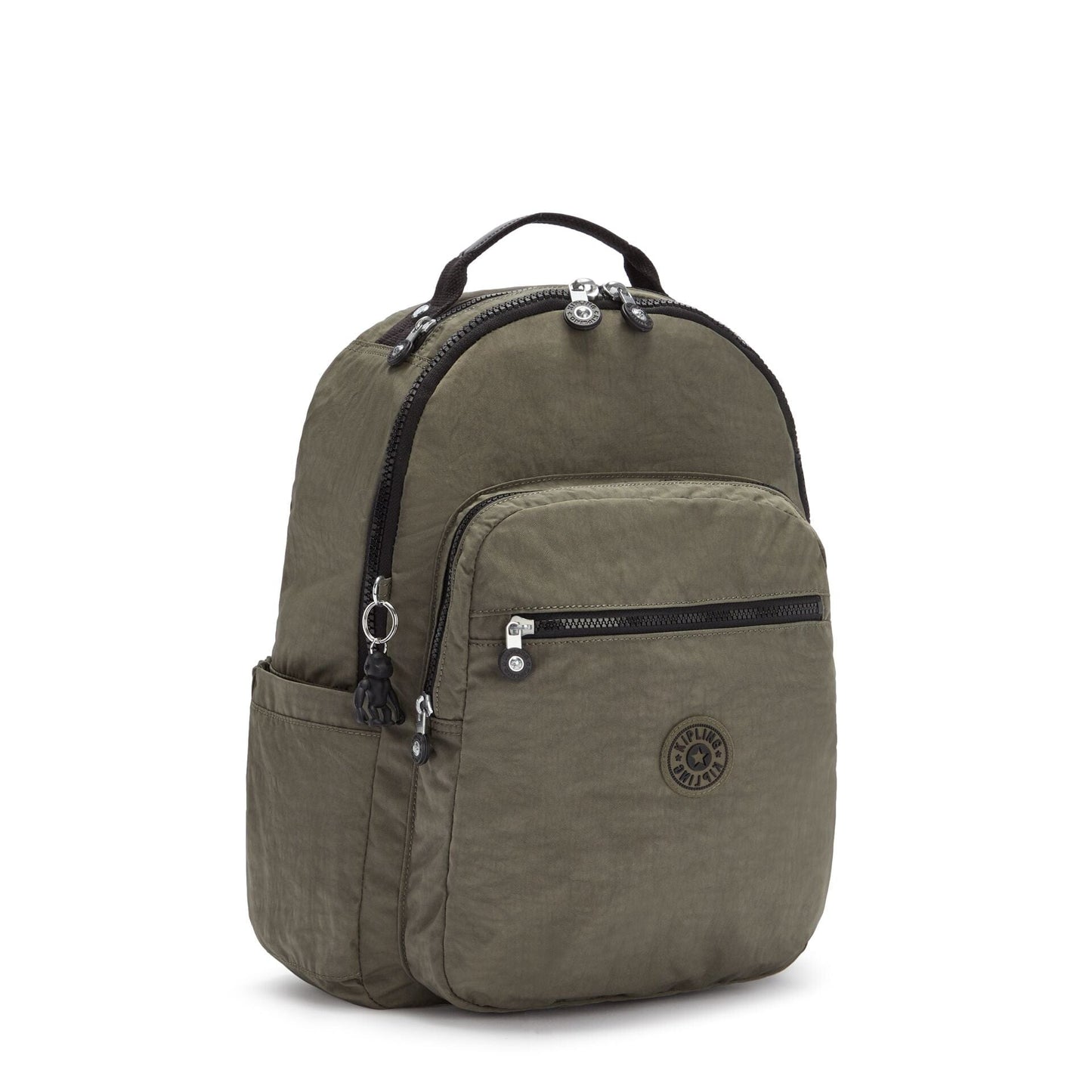 حقيبة ظهر كبيرة KIPLING Seoul باللون الأخضر الطحلبي I5210-88D
