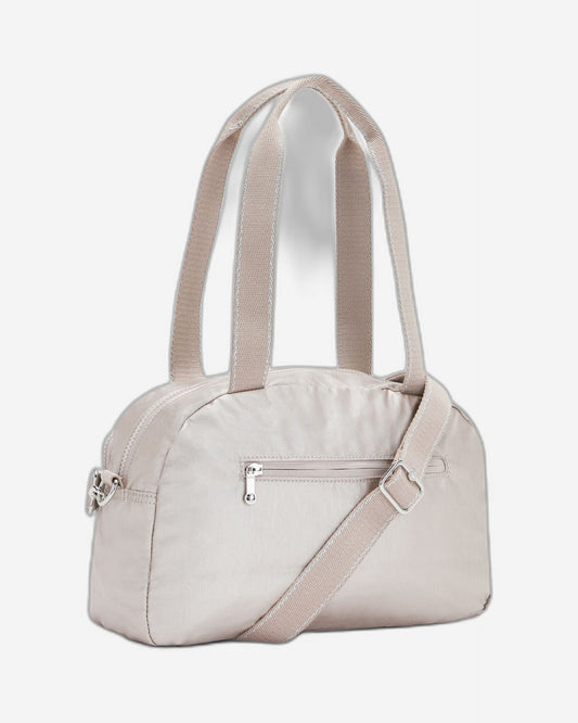 KIPLING-Cool Defea-حقيبة كتف متوسطة الحجم (مع حزام كتف قابل للإزالة)-Metallic Glow-I6017-48I