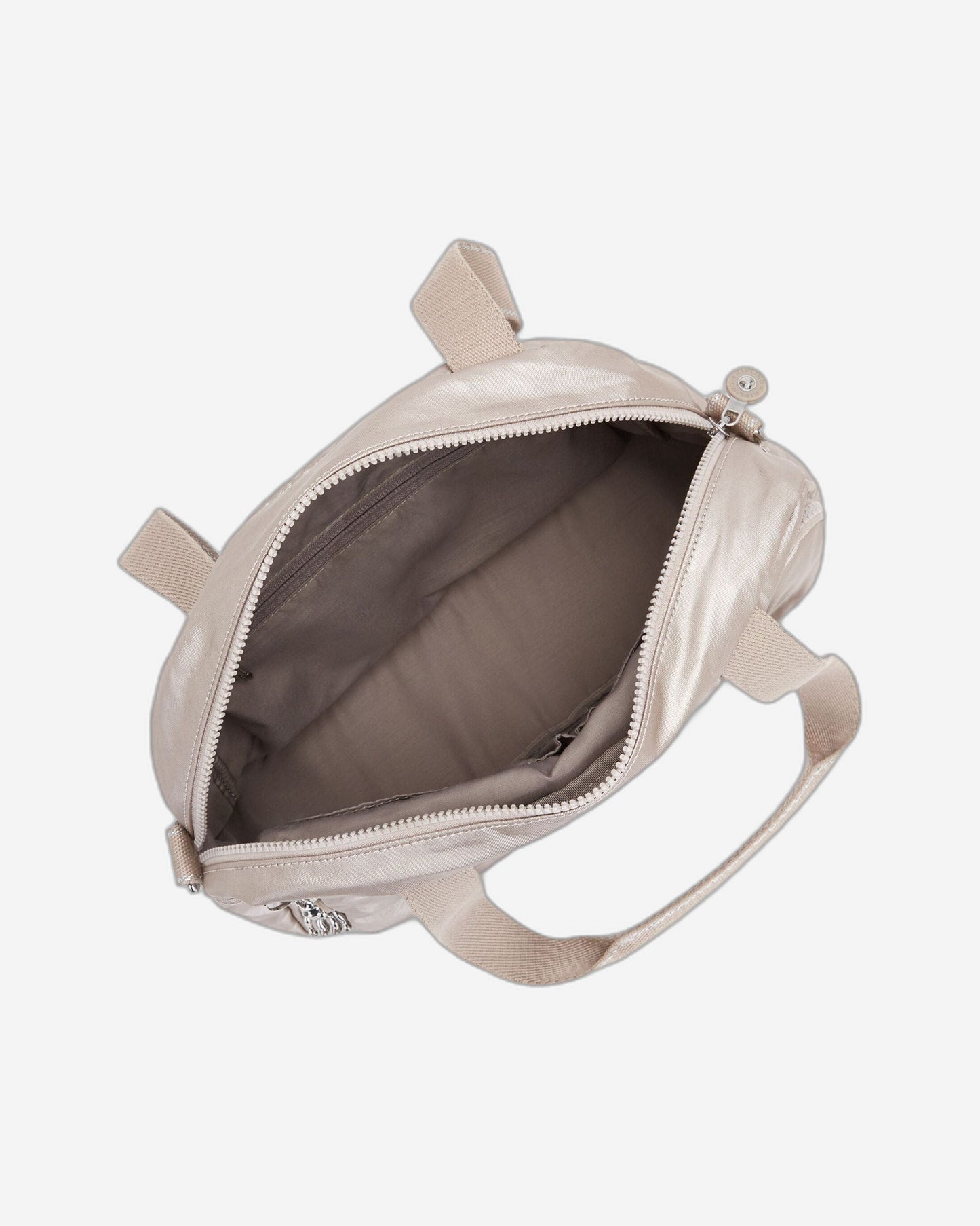 KIPLING-Cool Defea-حقيبة كتف متوسطة الحجم (مع حزام كتف قابل للإزالة)-Metallic Glow-I6017-48I