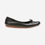 Clarks Freckle Ice حذاء باليرينا نسائي - جلد أسود - 20352929