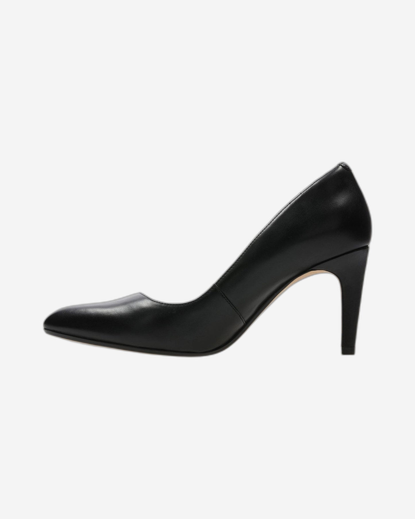 Clarks Laina Rae - حذاء - جلد أسود - 261351744 - عرض D (مقاس قياسي)