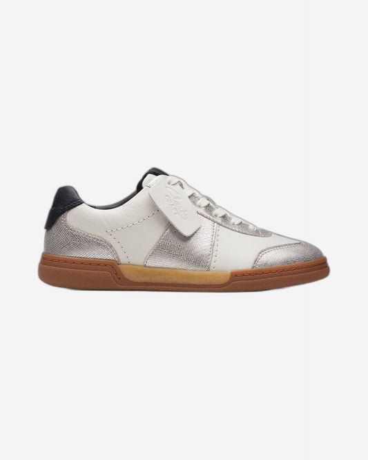 حذاء Clarks Craftmatch Lo - أبيض فاتح - مقاس قياسي - 261703914 - عرض D