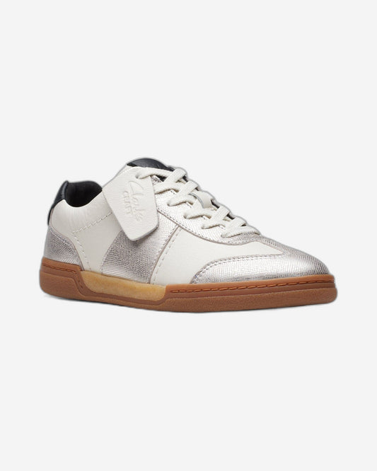 حذاء Clarks Craftmatch Lo - أبيض فاتح - مقاس قياسي - 261703914 - عرض D