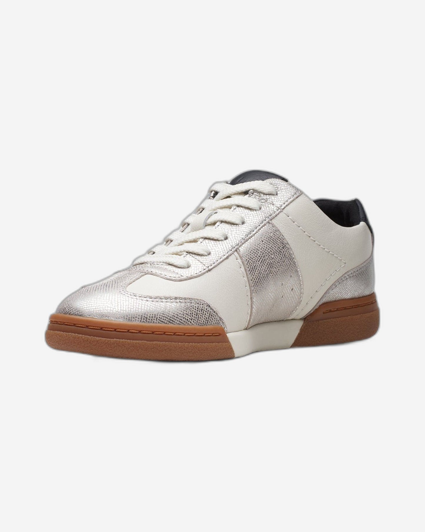 حذاء Clarks Craftmatch Lo - أبيض فاتح - مقاس قياسي - 261703914 - عرض D