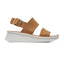 صندل Clarks Velhill Strap - بني فاتح من جلد النوبوك - 261708234 - عرض D (مقاس قياسي)
