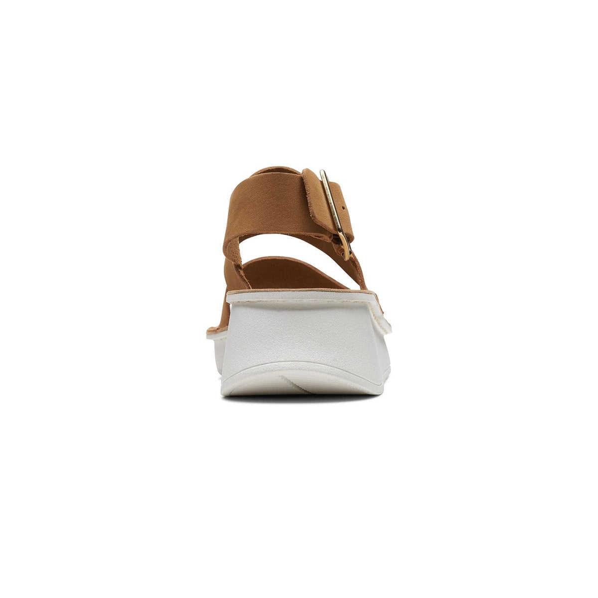 صندل Clarks Velhill Strap - بني فاتح من جلد النوبوك - 261708234 - عرض D (مقاس قياسي)