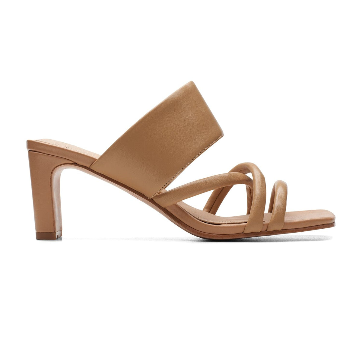 Clarks Seren65 Mule - Sandals - Camel - 261710534 - D Width (Standard Fit)