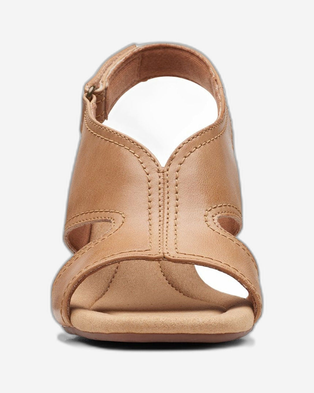 Clarks Kyarra Aster - Sandals - Light Tan Lea - 261712324 - D Width (Standard Fit)