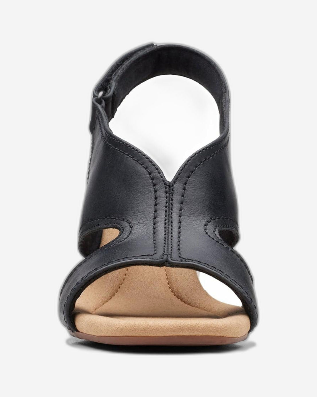 Clarks Kyarra Aster - Sandals - Black Leather - 261712344 - D Width (Standard Fit)