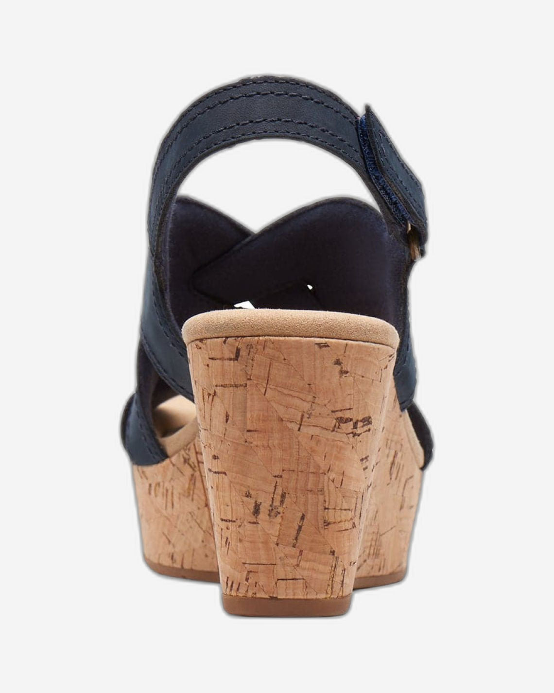 صنادل كلاركس روز إيرين - نابا نوبوك أزرق داكن - 261713094 - عرض D (مقاس قياسي)