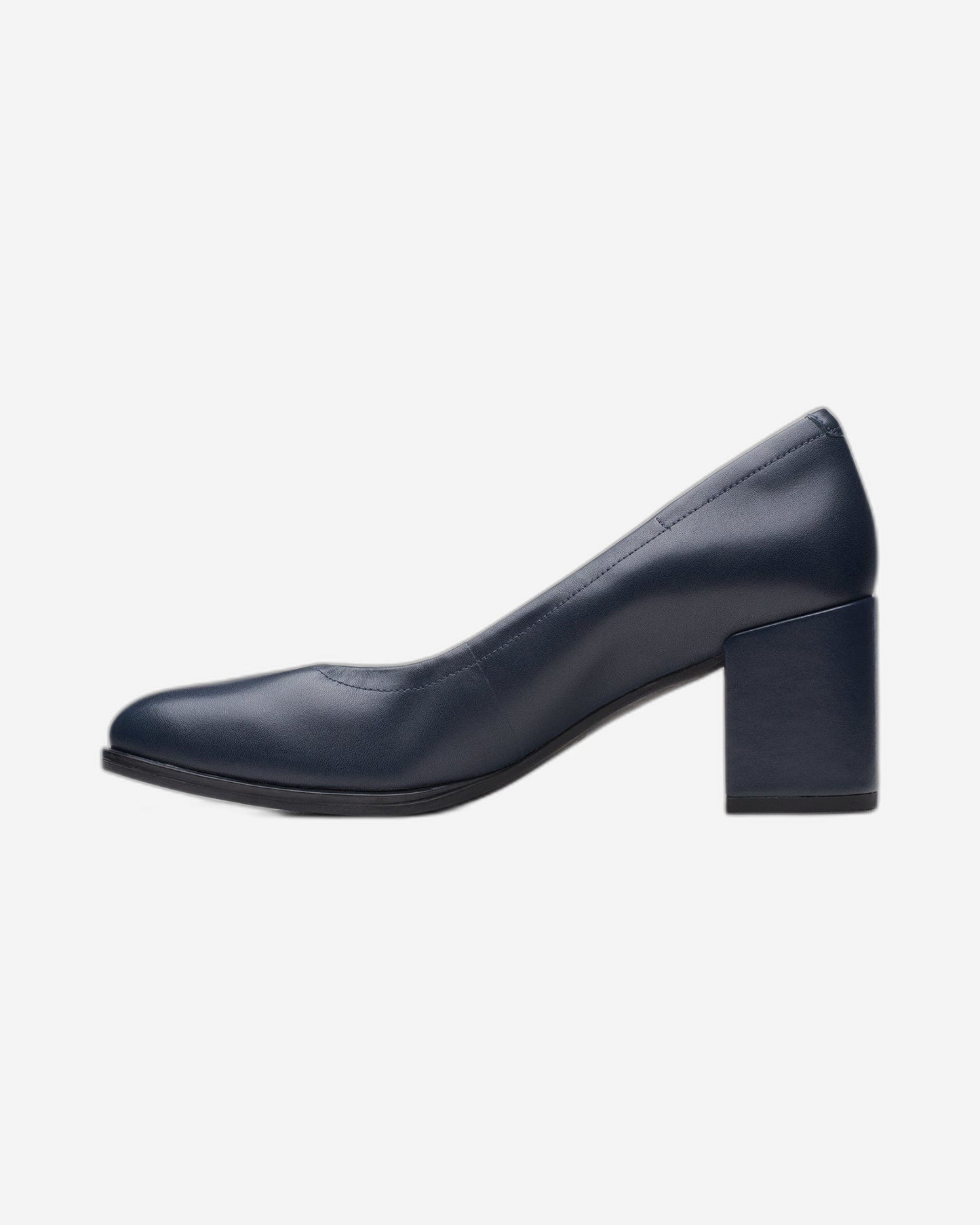 Clarks Freva55 Court - حذاء - جلد كحلي - 261718775 - عرض E (مقاس واسع)