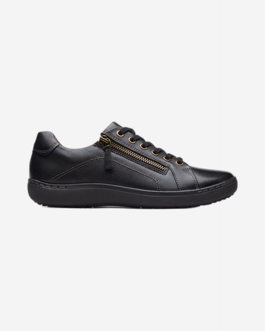 Clarks Nalle Lace - Shoes - Black/Black - 261719865 - E Width (Wide Fit)