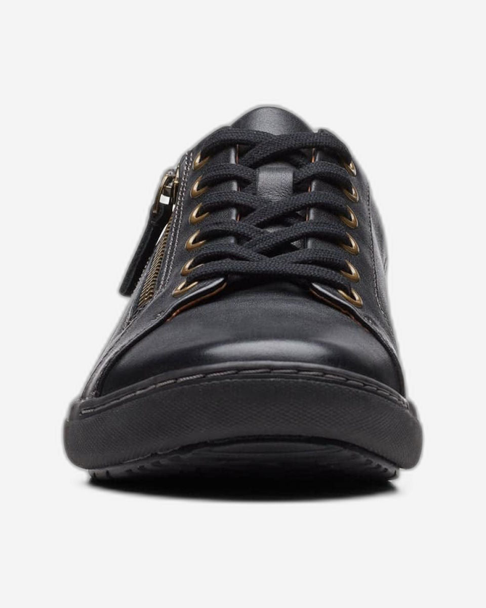 Clarks Nalle Lace - Shoes - Black/Black - 261719865 - E Width (Wide Fit)