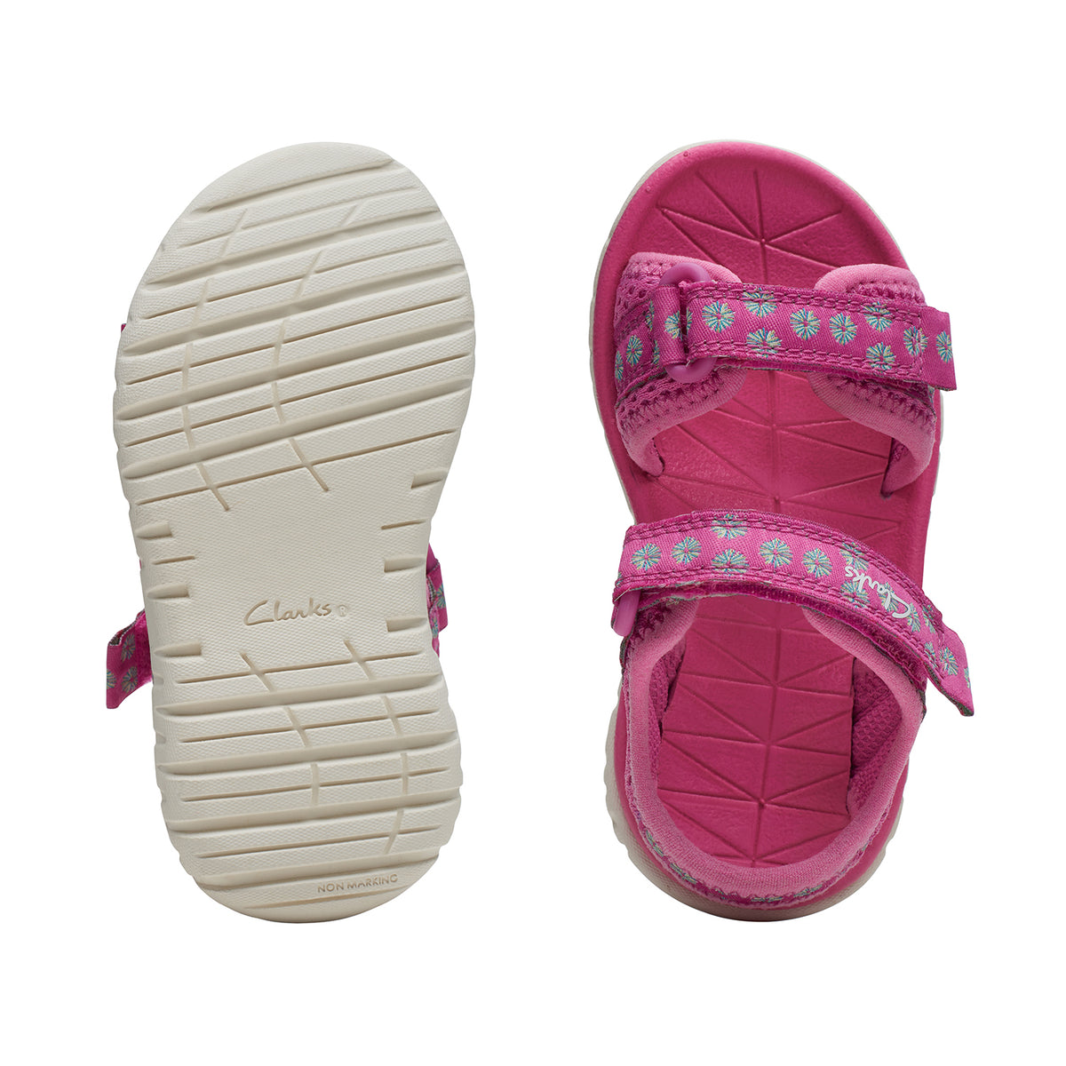 Clarks Girls Surfingtide Toddler. (مقاس عادي)