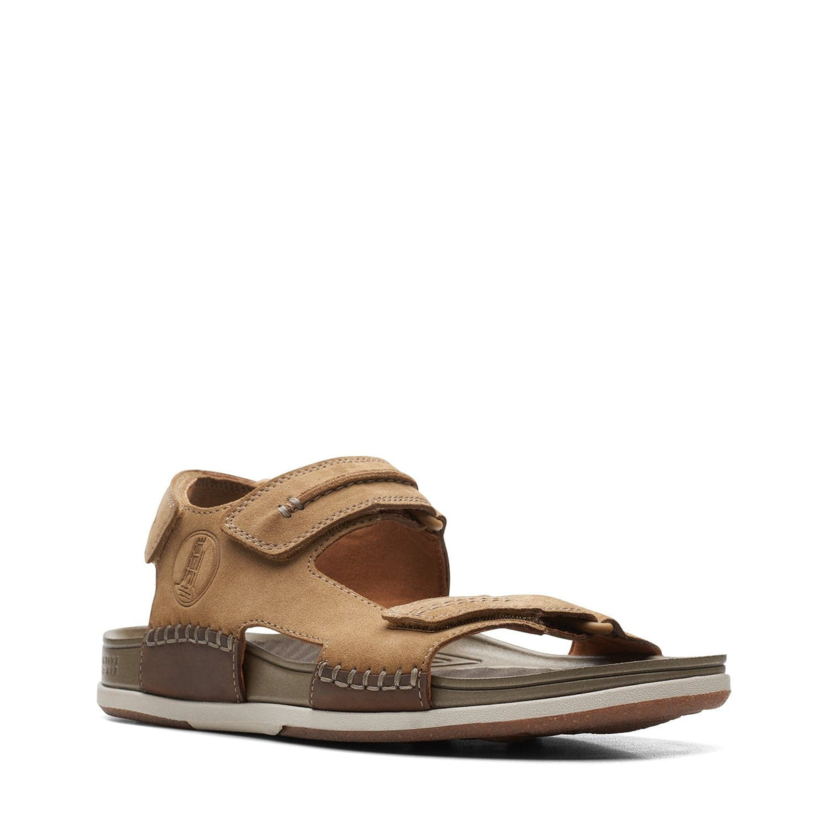 Clarks Nature 5 Trail - صندل - رملي داكن - 261723337 - عرض G (مقاس قياسي)