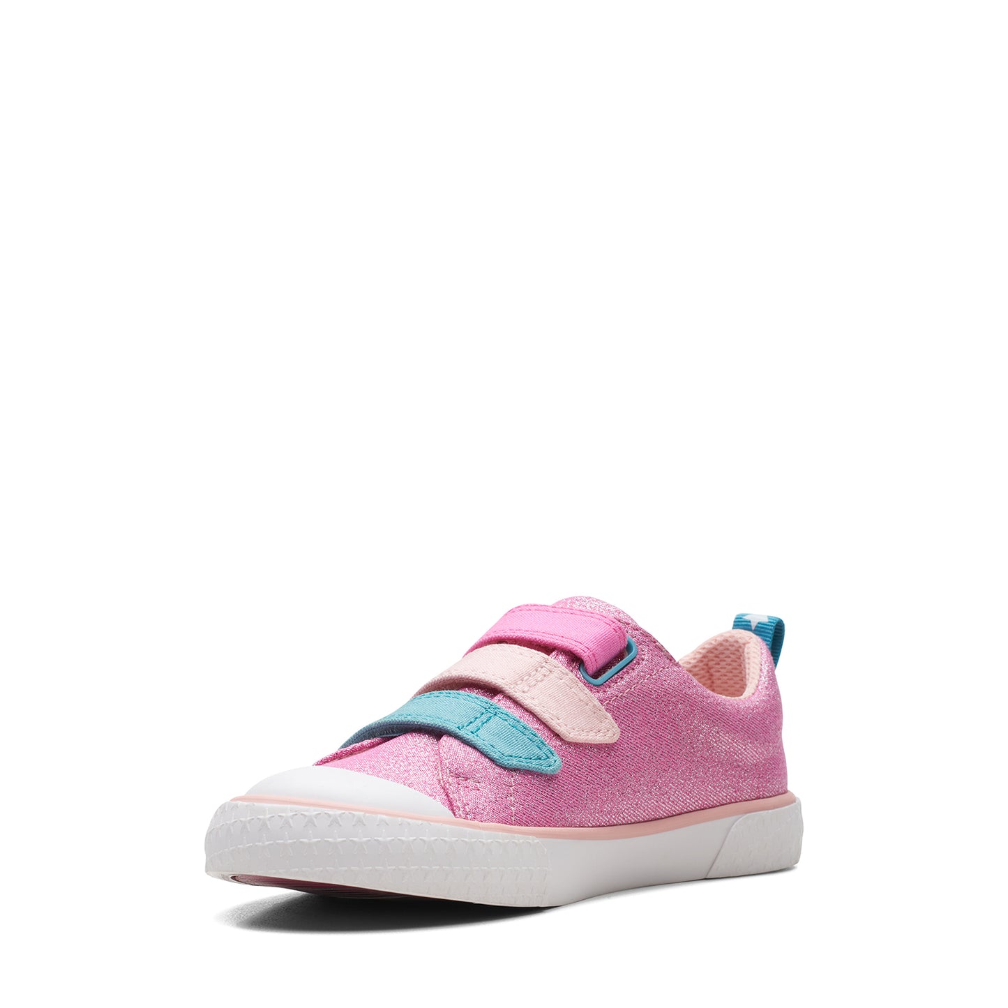 Clarks Girls Foxing Play Kid. (مقاس عريض)