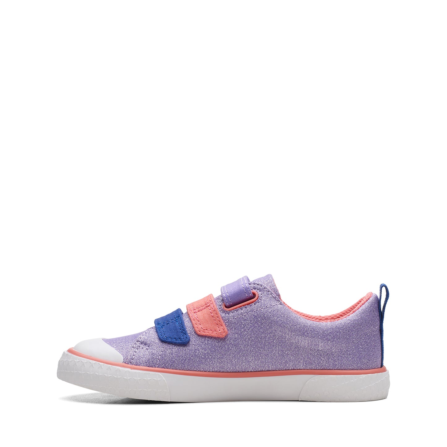 Clarks Girls Foxing Play Kid. (مقاس عريض)