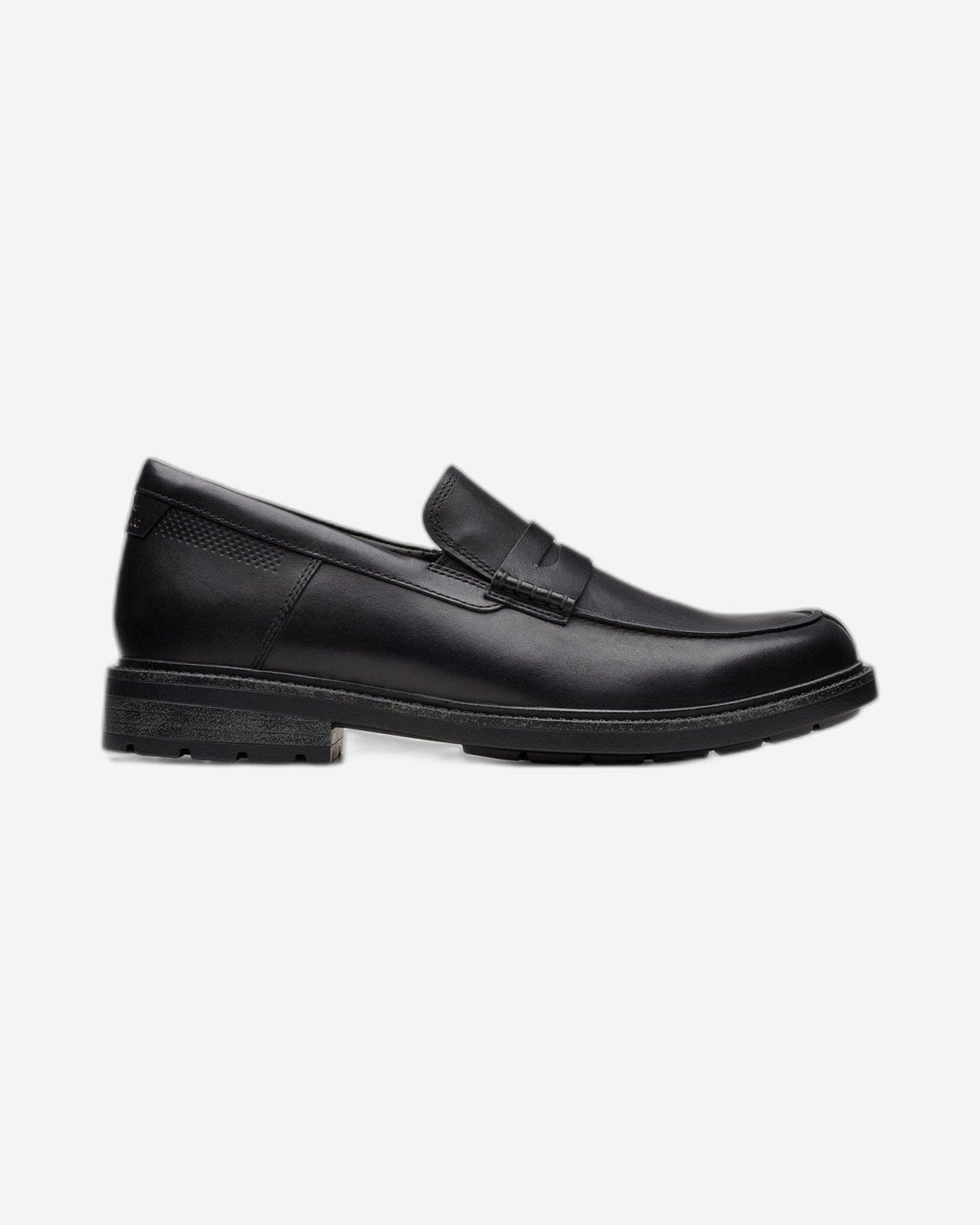 Clarks Un Shire Step - Shoes - Black Leather - 261746547 - G Width (Standard Fit)