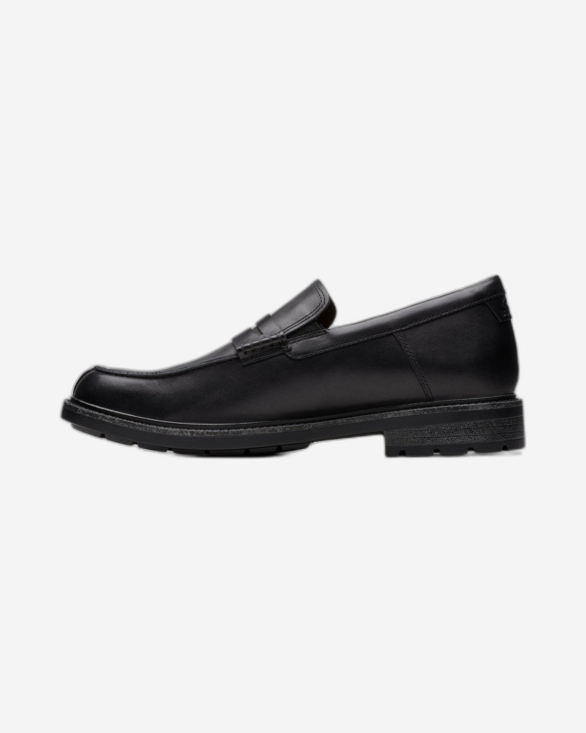 Clarks Un Shire Step - Shoes - Black Leather - 261746547 - G Width (Standard Fit)