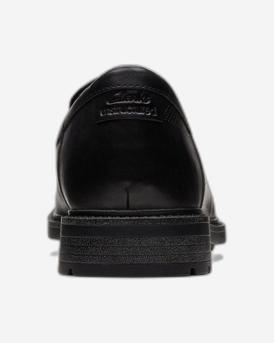 Clarks Un Shire Step - Shoes - Black Leather - 261746547 - G Width (Standard Fit)