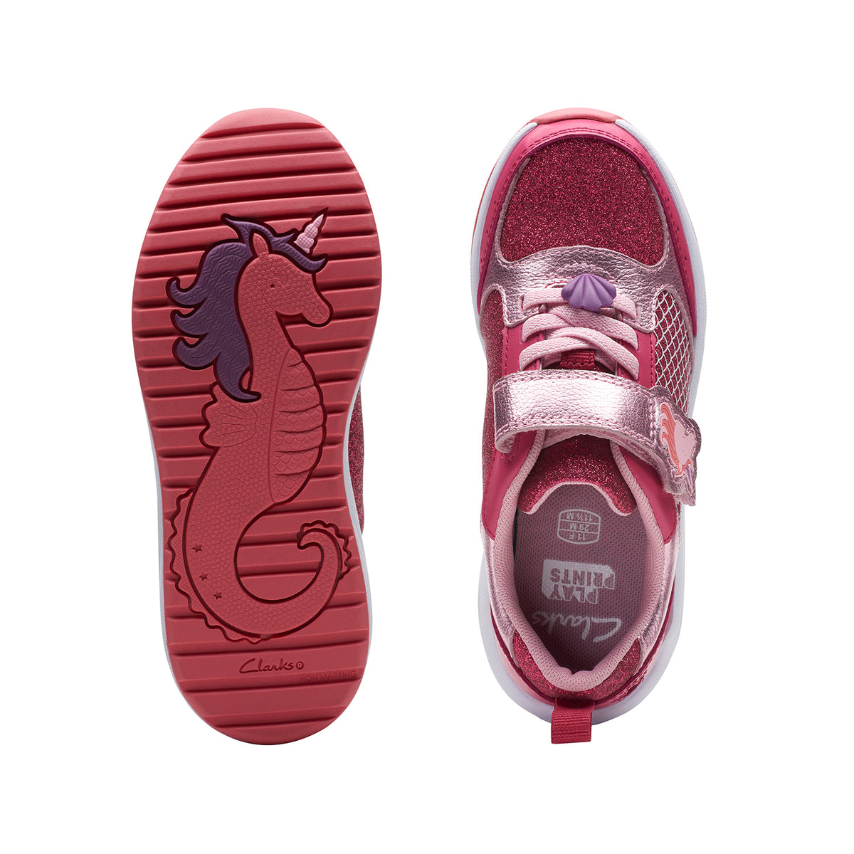 Clarks Girls Aquatic Brill Kid. (مقاس عادي)