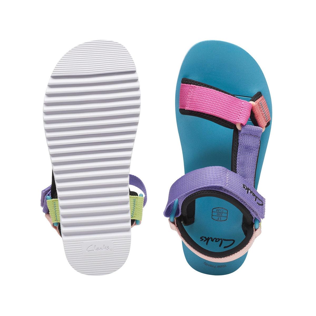 Clarks Girls Peak Web Older. (مقاس عادي)