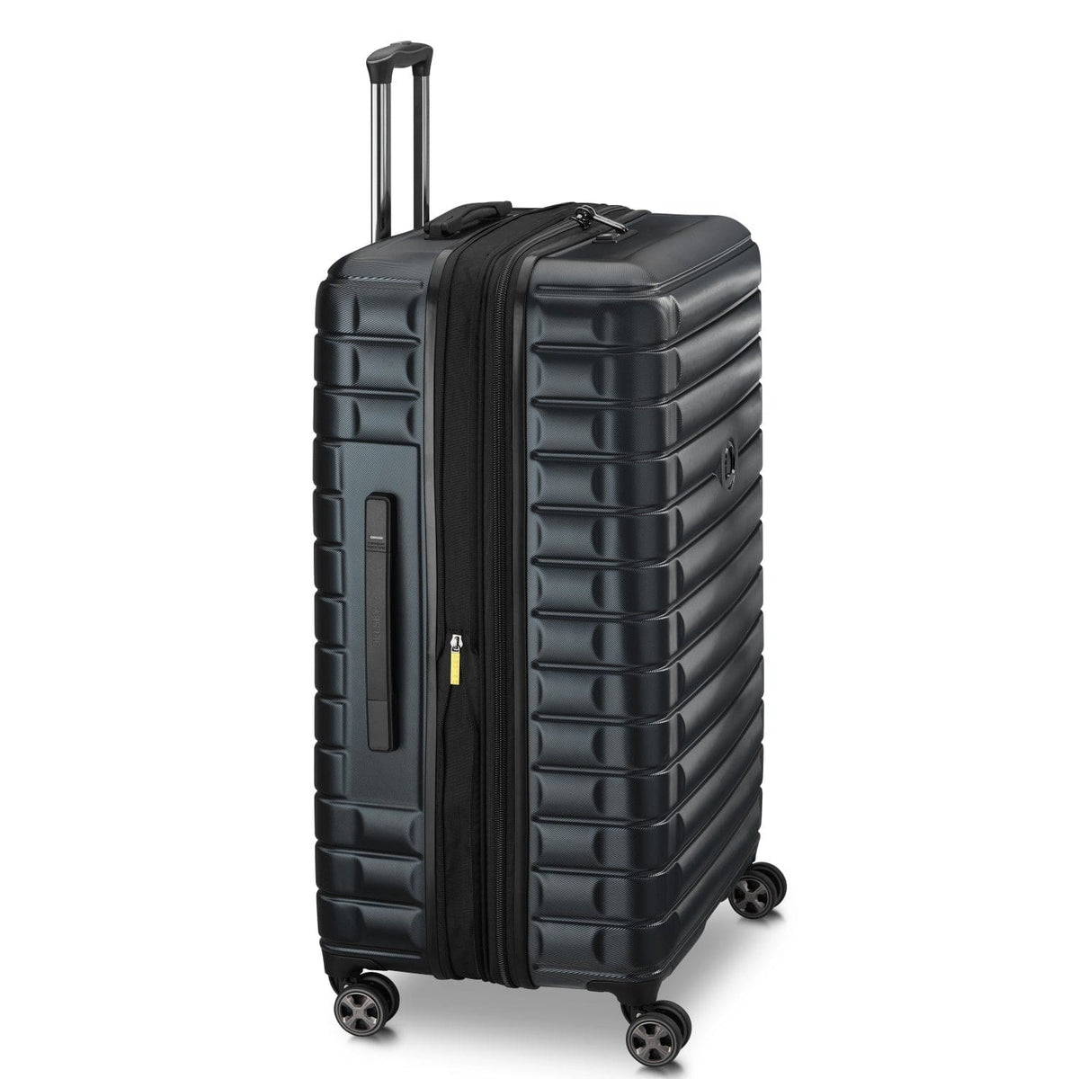 حقيبة سفر Delsey Paris Shadow 5.0 القابلة للتوسيع مقاس 70 سم باللون الأسود