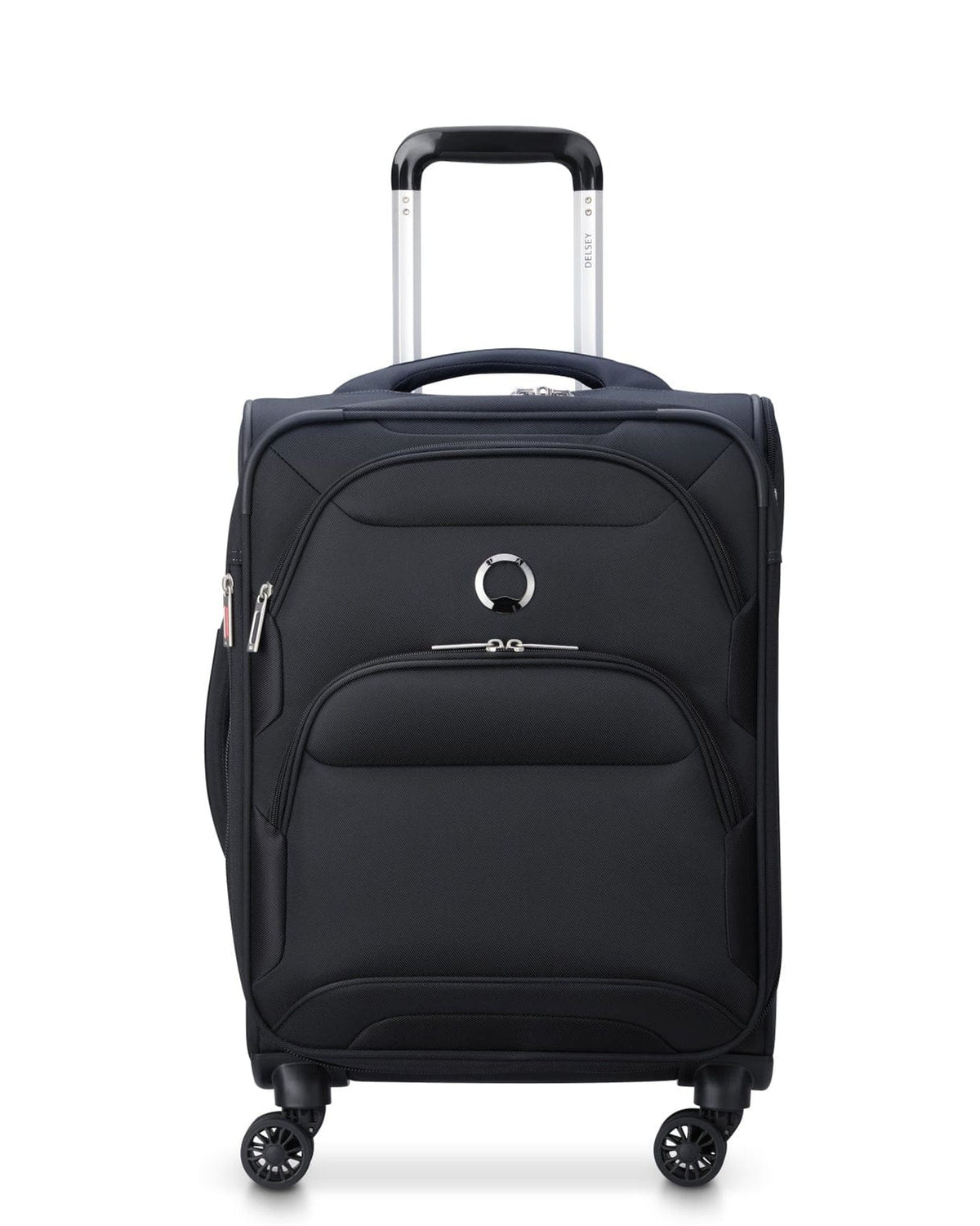 حقيبة أمتعة Delsey Paris Sky Max 2.0 قابلة للتوسيع 55 سم سوداء