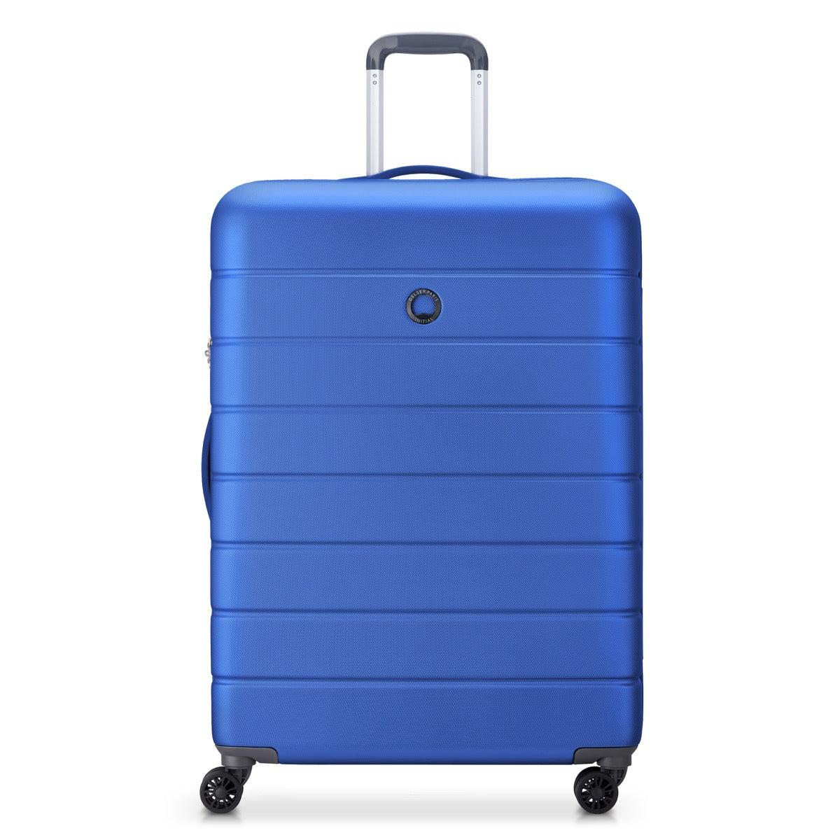 Delsey Lagos 71cm Hardcase Expandable 4 Double Wheel Cabin Luggage Trolley Deep Blue - 00387082022W9 