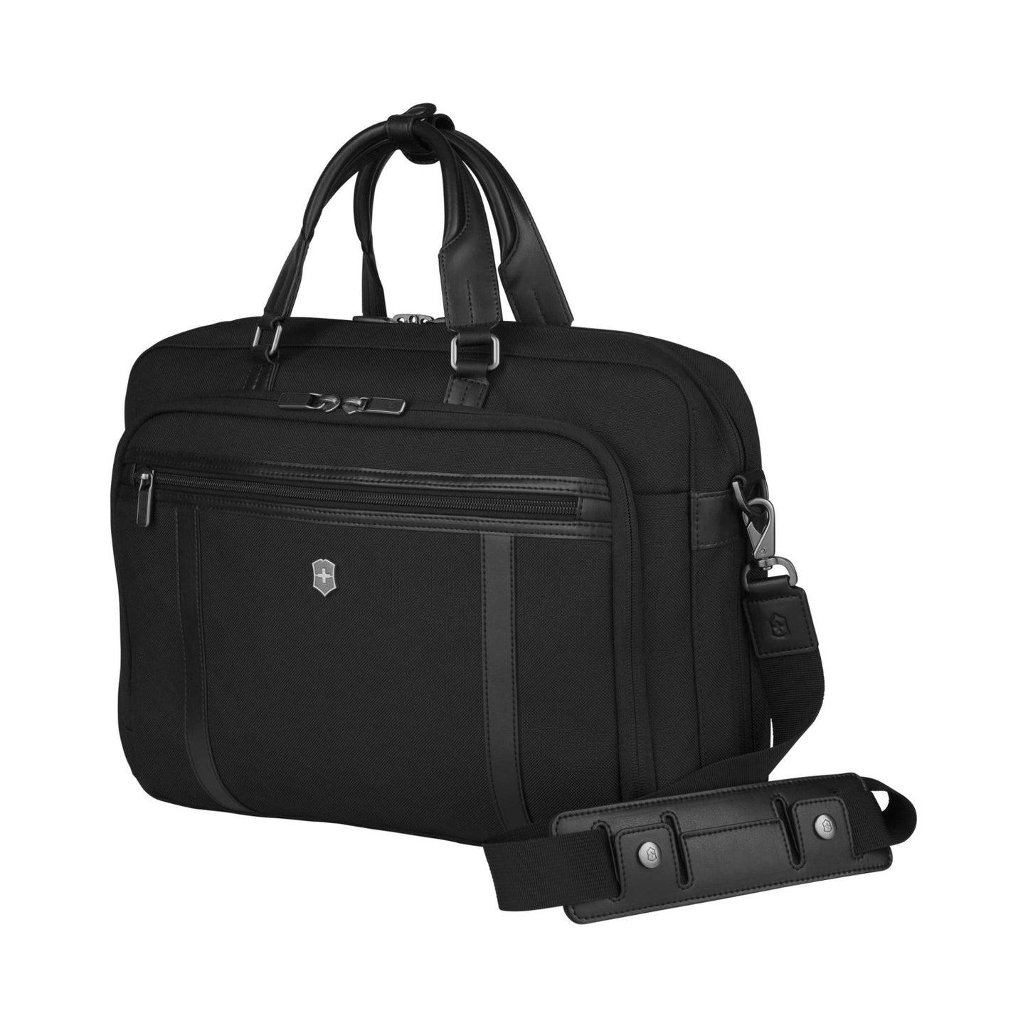 جهاز كمبيوتر محمول Victorinox Werks Professional Cordura 15 باللون الأسود