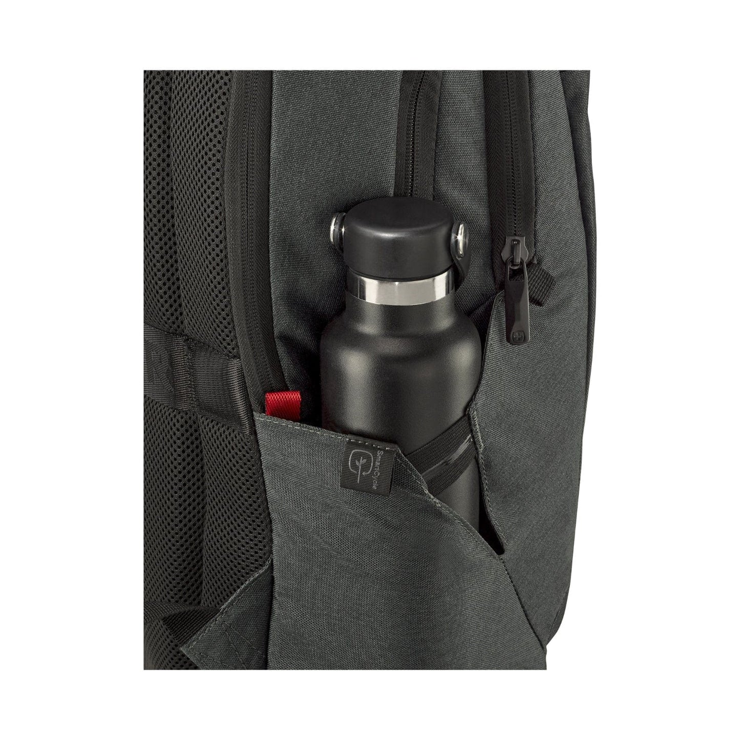 حقيبة ظهر Wenger Mx Eco Professional للكمبيوتر المحمول مقاس 16 بوصة مع جيب للكمبيوتر اللوحي - فحمي - 612261