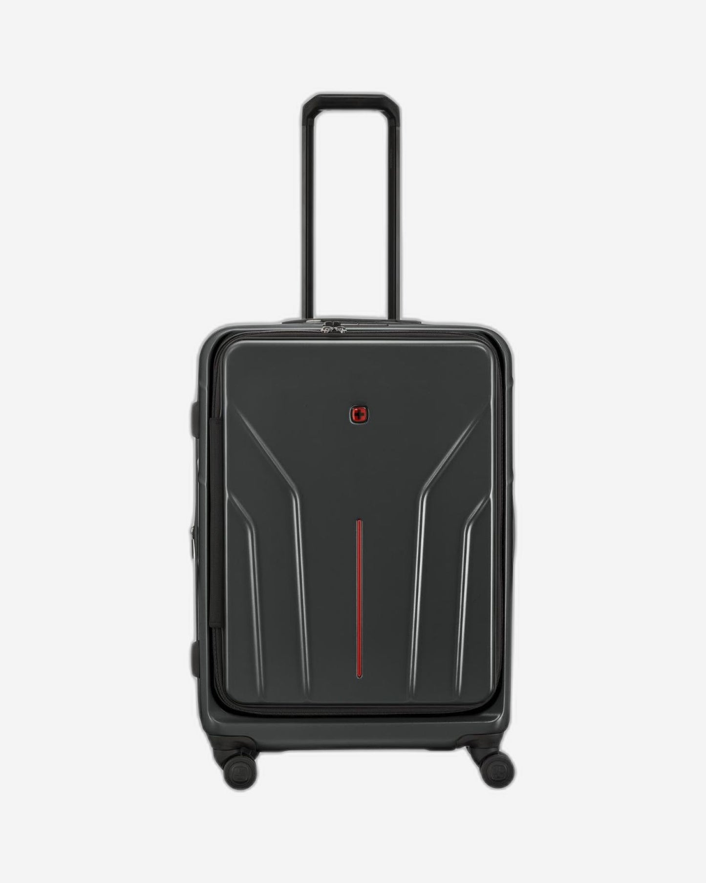 عربة أمتعة قابلة للتمدد من وينجر أمبليكس، مقاس 69 سم، لون أسود