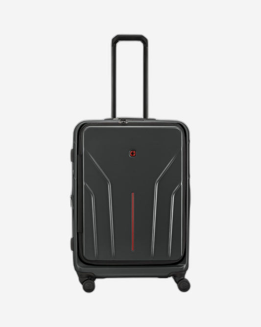 عربة أمتعة قابلة للتمدد من وينجر أمبليكس، مقاس 69 سم، لون أسود