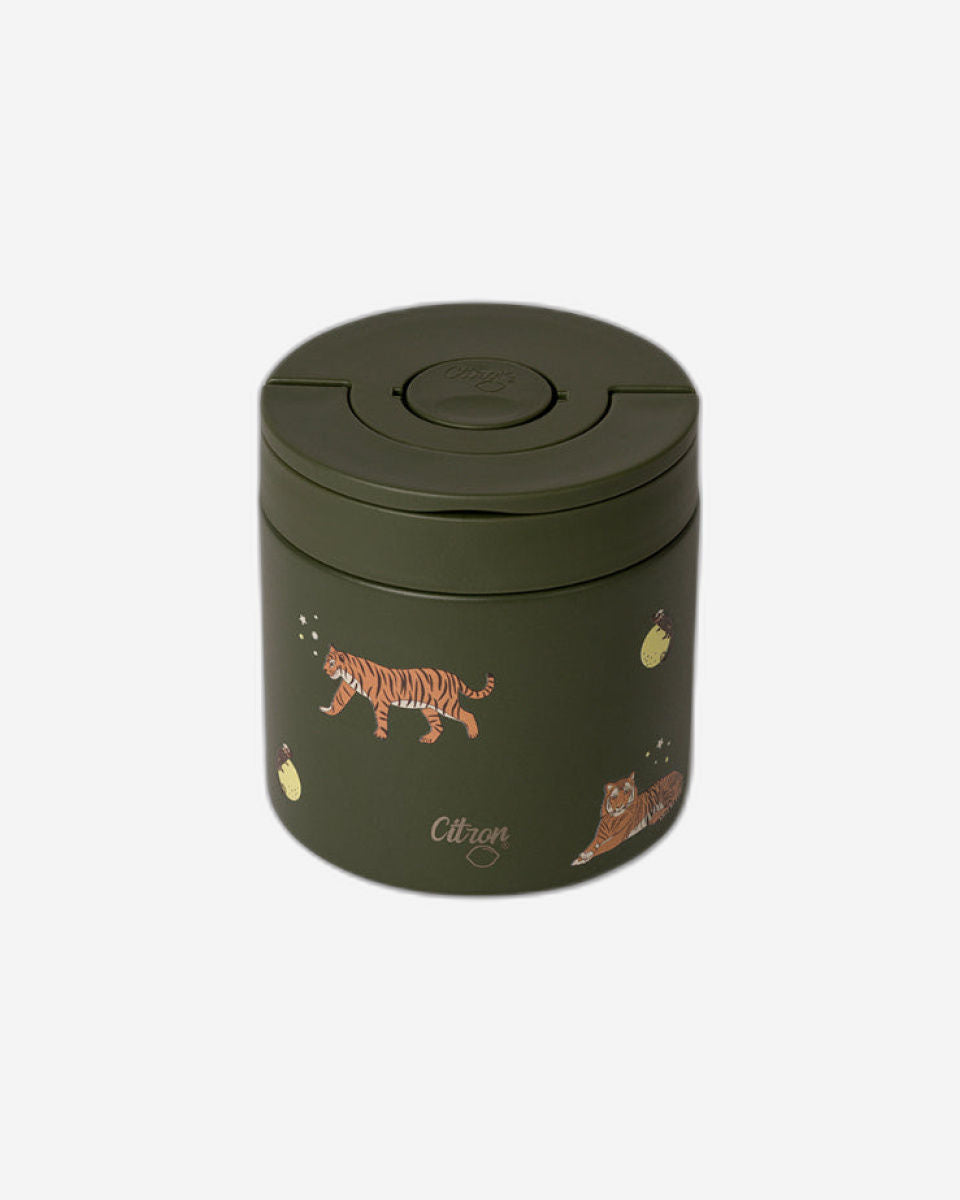 قارورة طعام سيترون تايجر / أخضر 350 مل