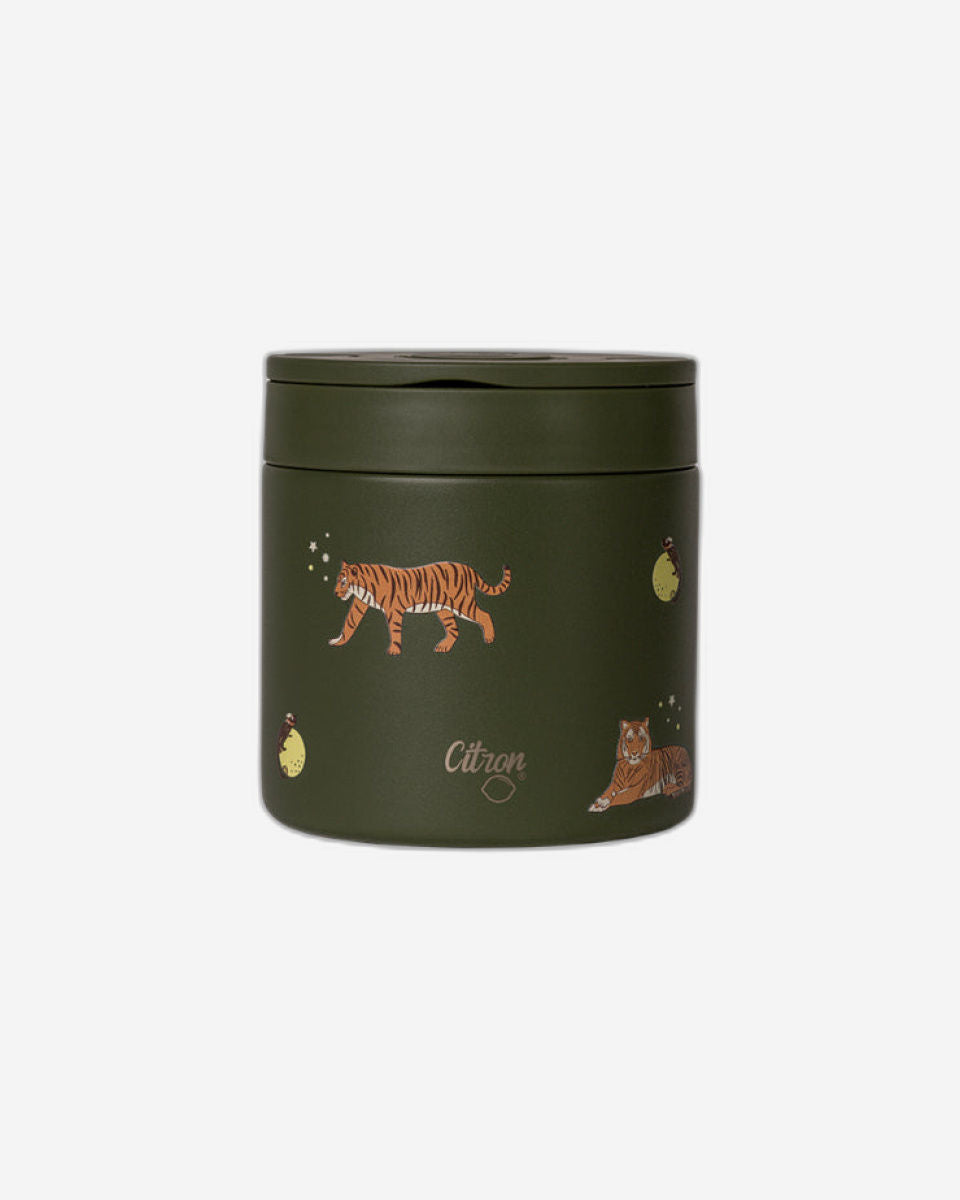 قارورة طعام سيترون تايجر / أخضر 350 مل