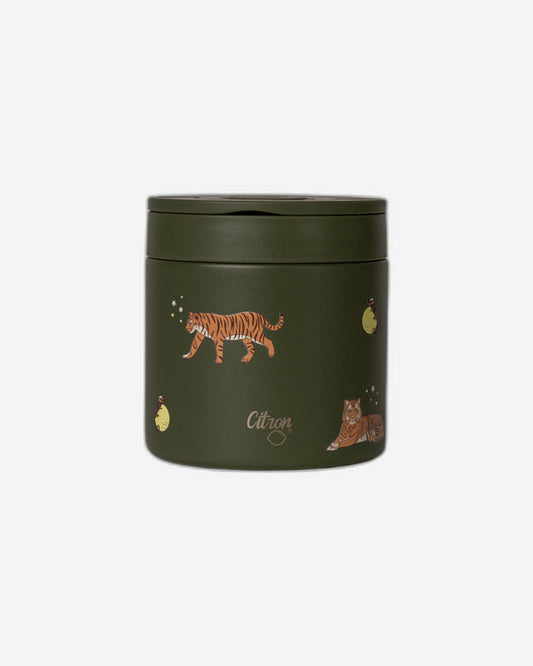 قارورة طعام سيترون تايجر / أخضر 350 مل