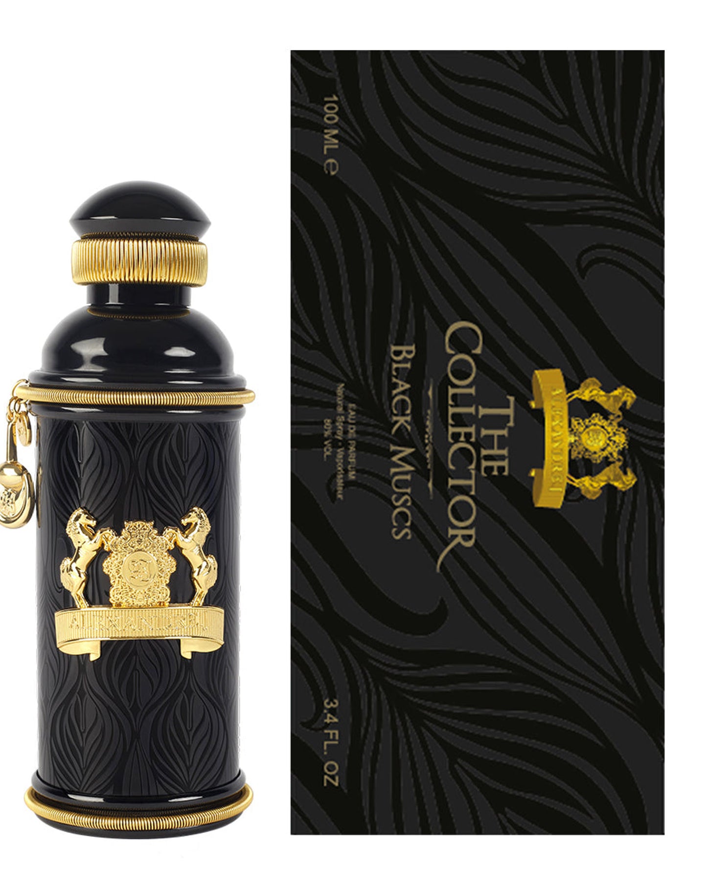 ألكسندر جيه - ذا كوليكتور - عطر المسك الأسود للرجال والنساء، أو دو برفوم، 100 مل، بخاخ طبيعي
