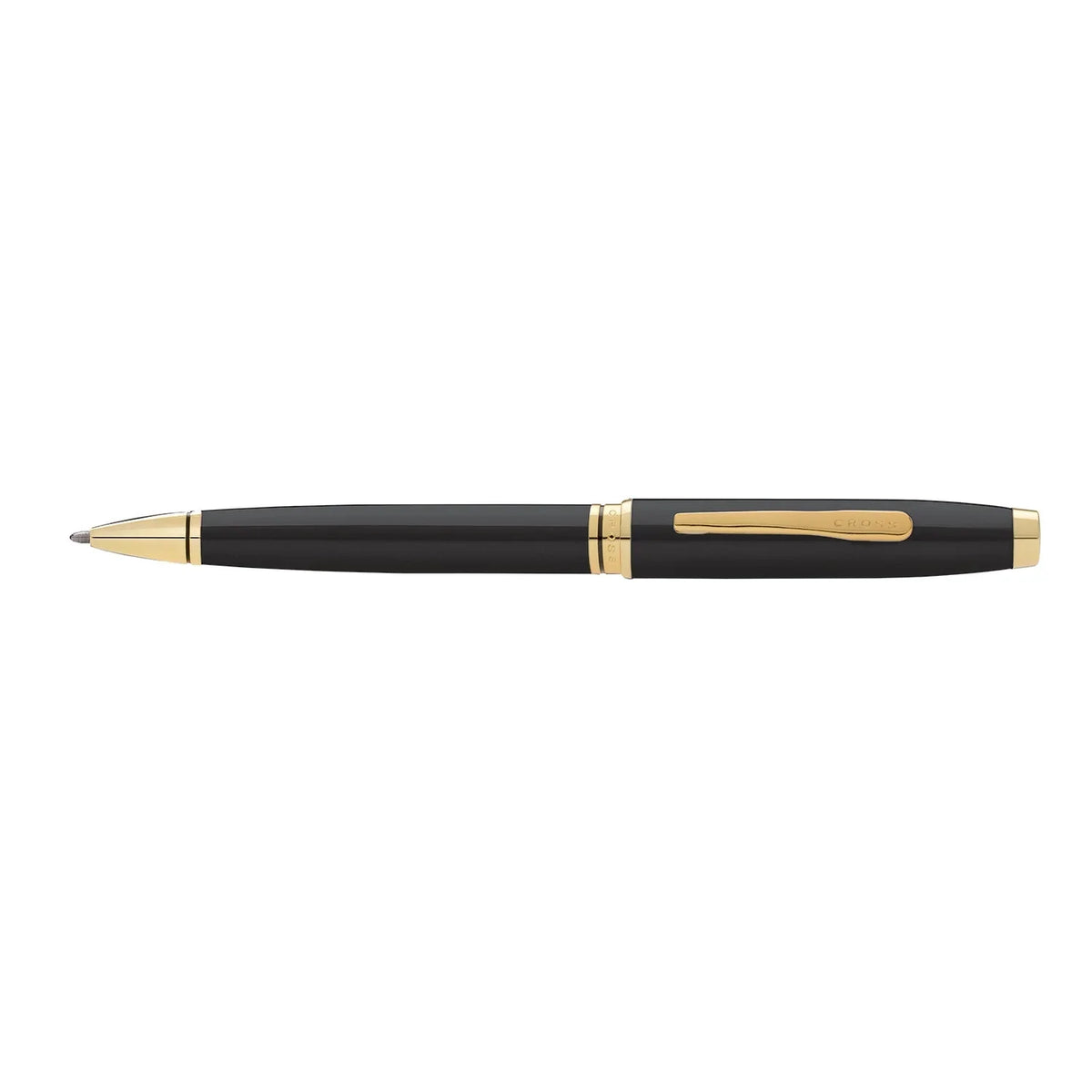 Cross Coventry Black Lacquer With Gold Appointments Ballpoint Pen - AT0662G-11