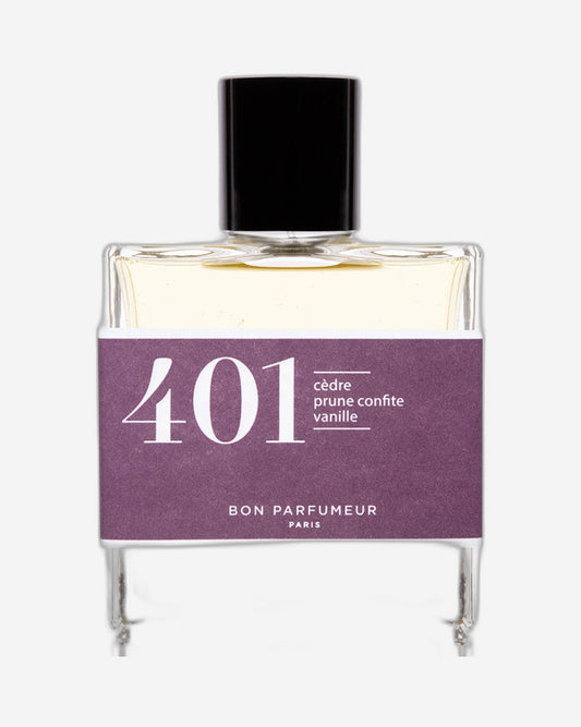 Bon Parfumeur: Les Classiques - 401 سيدار، كانديد بلوم وفانيليا للرجال والنساء أو دو بارفان 100 مل بخاخ طبيعي
