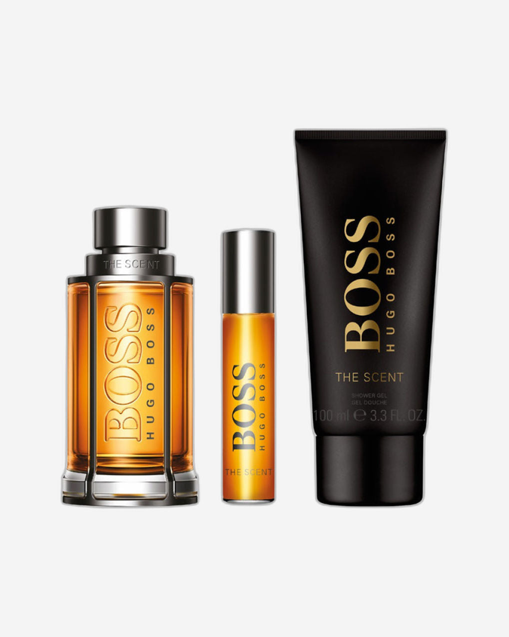 مجموعة بوس ذا سينت للرجال (أو دو تواليت 100 مل + بلسم 10 مل + عطر 100 مل)