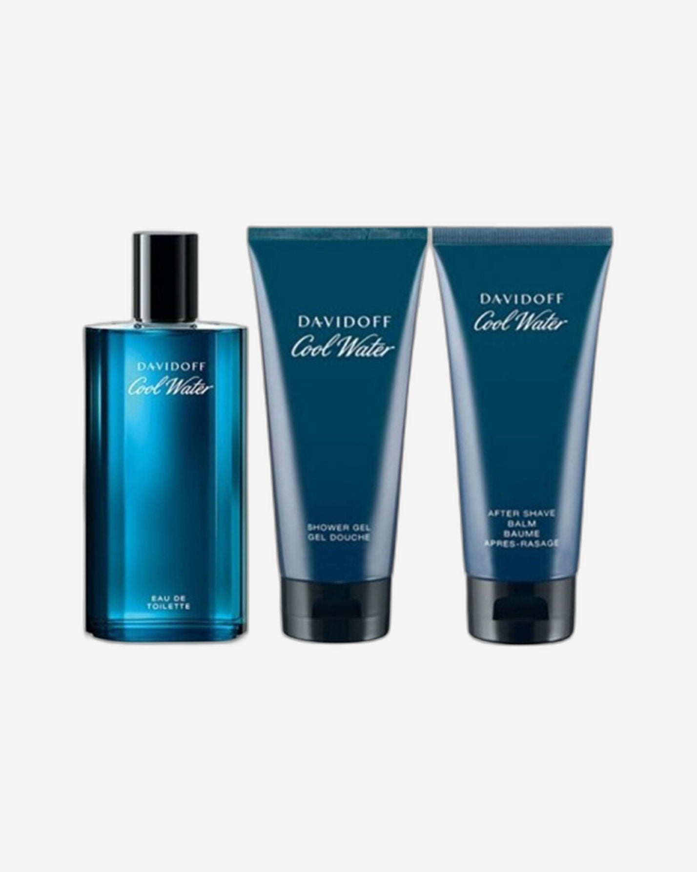 مجموعة هدايا دافيدوف كول ووتر للرجال ربيع 2023 (أو دو تواليت 125 مل + عطر SG 75 مل + عطر ASB 75 مل)